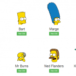 the simpsons in css